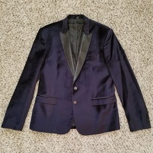 Just Cavalli 54 Man Navy Blue Blazer